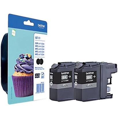 tinta-brother-lc-123bk-negro-pack-2-ud