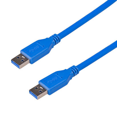 cable-akyga-ak-usb-14-usb-30-m-usb-30-m-18-m-azul
