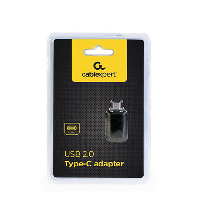 gembird-cc-usb2-cmaf-a-adaptador-usb-tipo-c-m-usb-tipo-a-f-negro