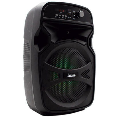 lauson-llx34-negro-altavoz-inalambrico-portatil-20w-bluetooth-karaoke-fm-luces-usb-sd