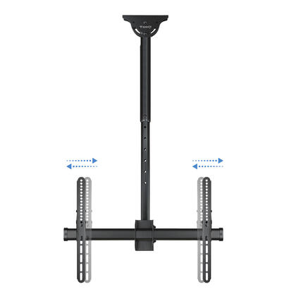 tooq-soporte-de-techo-giratorio-para-tv-de-37-70-gestion-de-cables-peso-max-50kg-vesa-600x400mm