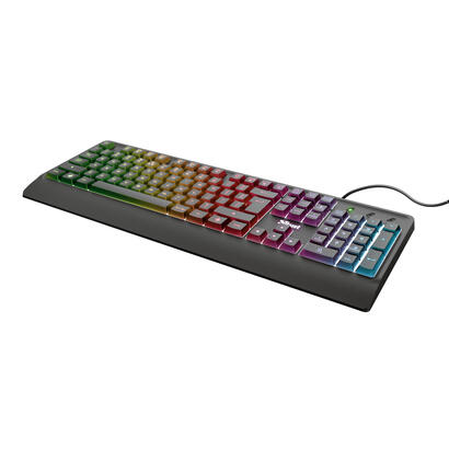 trust-teclado-ziva-gaming-cable-usb-multimedia-luces-rainbow-led-multicolor-qwerty-espanol-negro