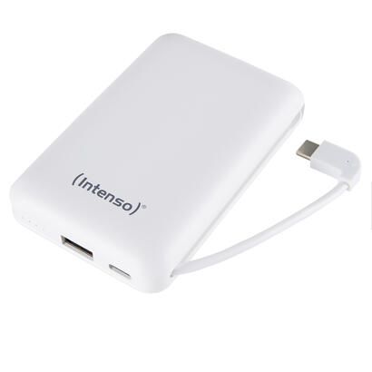 intenso-powerbank-xc10000-blanco-cable-usb-a-a-tipo-c-10000-mah