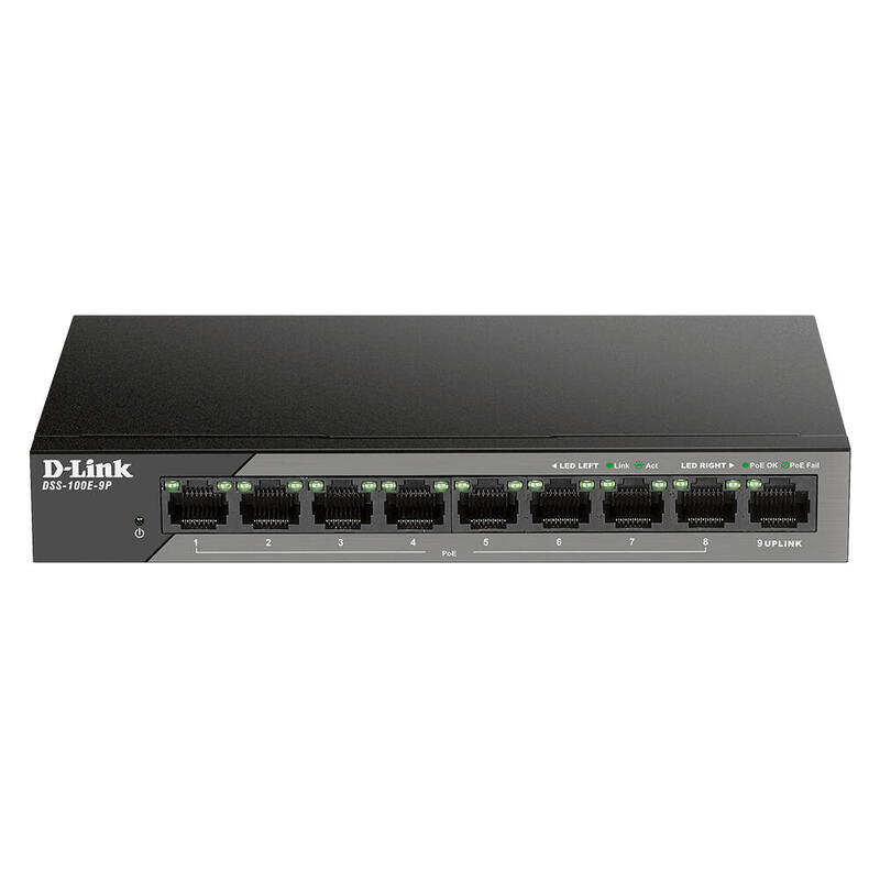 switch-d-link-dss-100e-9p-9-puertos-rj-45-10-100-poe switch-d-link-dss-100e-9p-9-puertos-rj-45-10-100-poe
