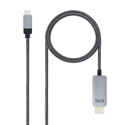cable-conversor-nanocable-10155102-usb-tipo-c-macho-hdmi-macho-18m-negro