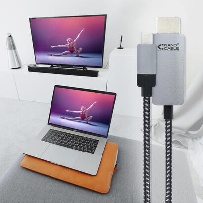 nanocable-cable-conversor-usb-c-macho-a-hdmi-macho-3m-negroplata