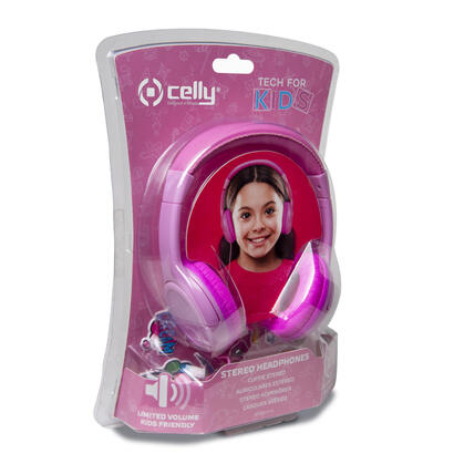 celly-kidsbeat-auriculares-alambrico-diadema-musica-rosa