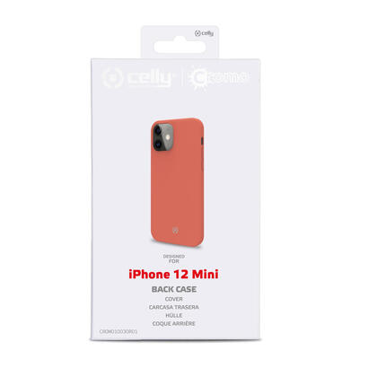 funda-celly-cromo-iphone-12-mini-naranja