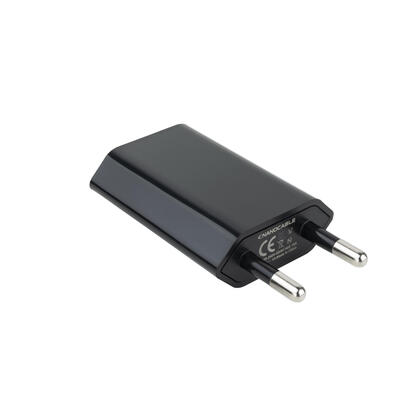 nanocable-mini-cargador-de-red-usb-5v-negro