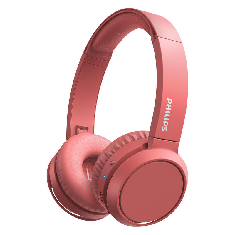 auriculares-inalambricos-philips-tah4205-con-microfono-bluetooth-rojos
