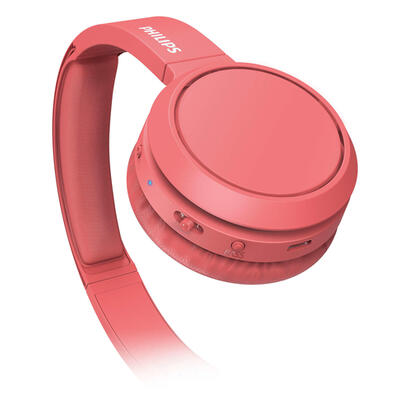 auriculares-inalambricos-philips-tah4205-con-microfono-bluetooth-rojos