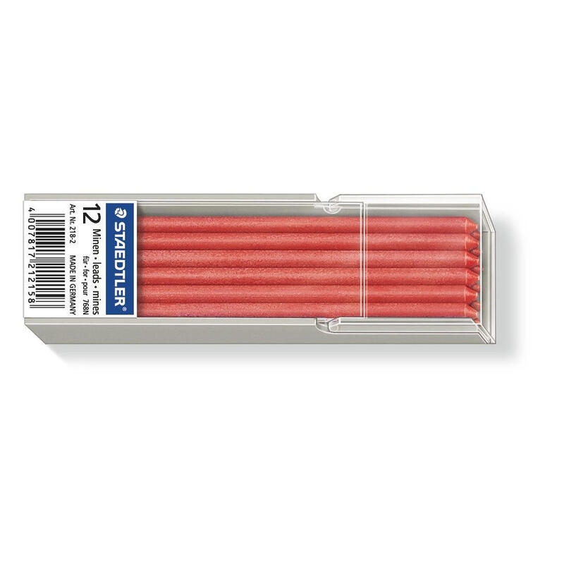 staedtler-lumocolor-218-recambio-para-marcador-no-permanente-rojo-12pcs