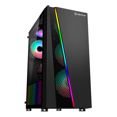 caja-pc-unykach-gaming-atx-glayze-rgb-negra-1usb-30-2usb-20