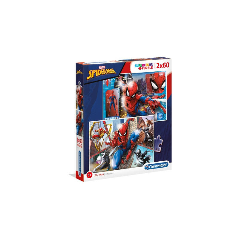 clementoni-spider-man-puzzle-2x60-piezas