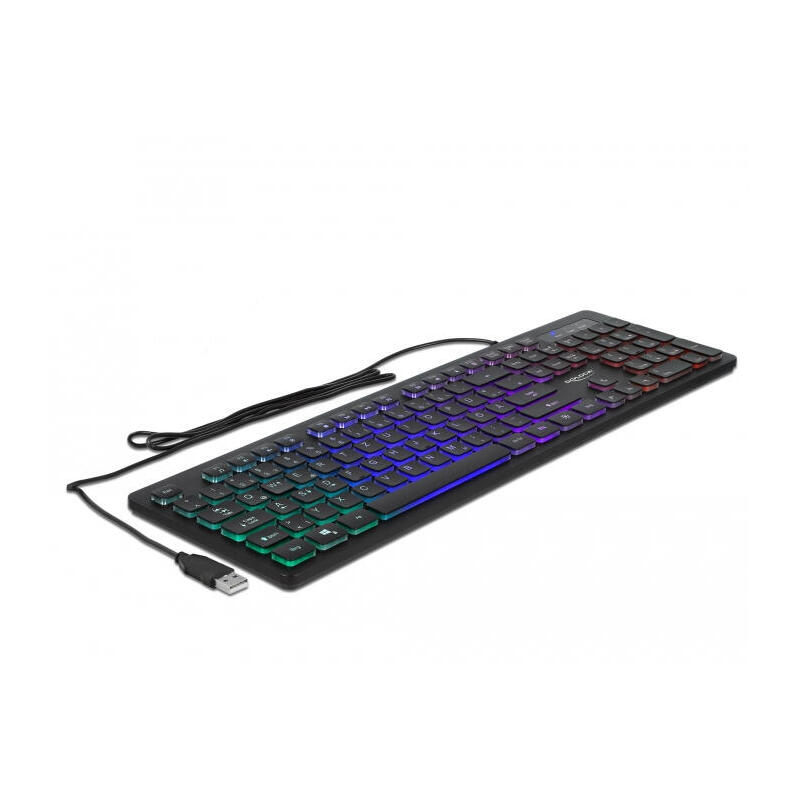 teclado-aleman-delock-usb-15-m-negro