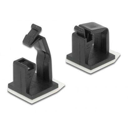 delock-portacables-con-clip-de-bloqueo-autoadhesivo-negro-10-piezas