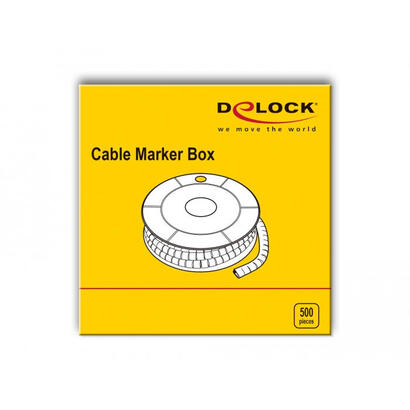 delock-marcadores-para-cables-n-7-amarillo-500-piezas