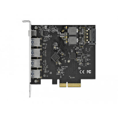 delock-tarjeta-pci-express-x4-a-1-x-usb-tipo-c-4-x-usb-typ-a