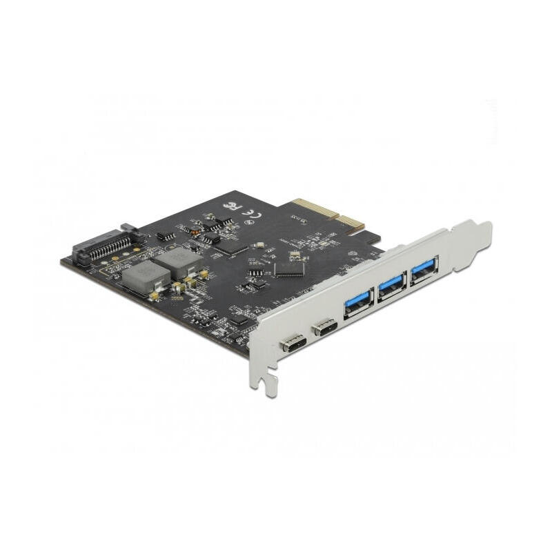 delock-tarjeta-pci-express-x4-a-2-x-usb-tipo-c-3-x-usb-typ-a