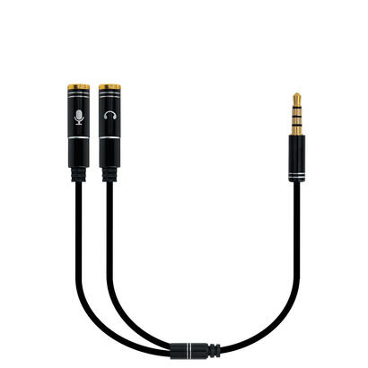 ewent-ec1641-cable-de-audio-03-m-35mm-2-x-35mm-negro-ewent-cable-adaptador-audio-jack-35m-4pines-2xjack-35h-3pines-negro-030m