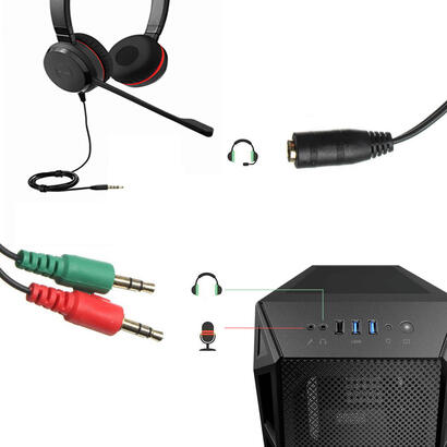 ewent-ec1642-cable-de-audio-015-m-35mm-2-x-35mm-negro-verde-rojo-ewent-cable-adaptador-audio-jack-35h-de-4-pines-a-2-jack-35m-de