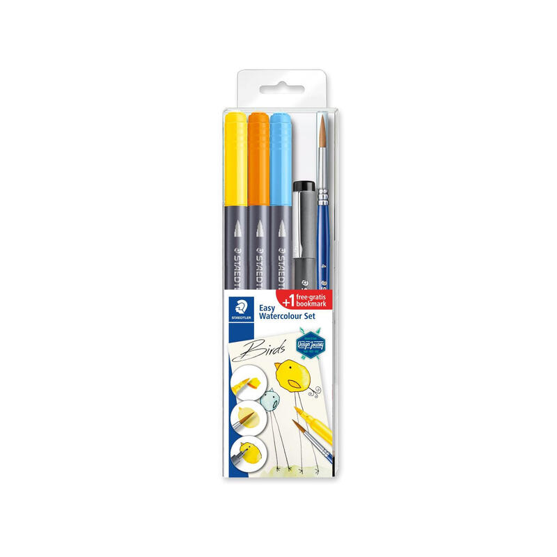 staedtler-set-de-pintura-al-agua-pajaros-3-pinceles-1-delineador-de-pigmentos