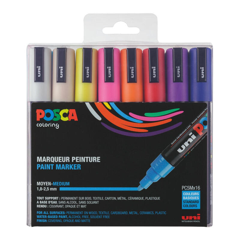 posca-multicolor-8-piezas