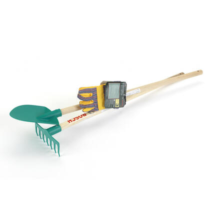 klein-bosch-garden-set-with-shovel-rake-gloves-85-cm-kl2712