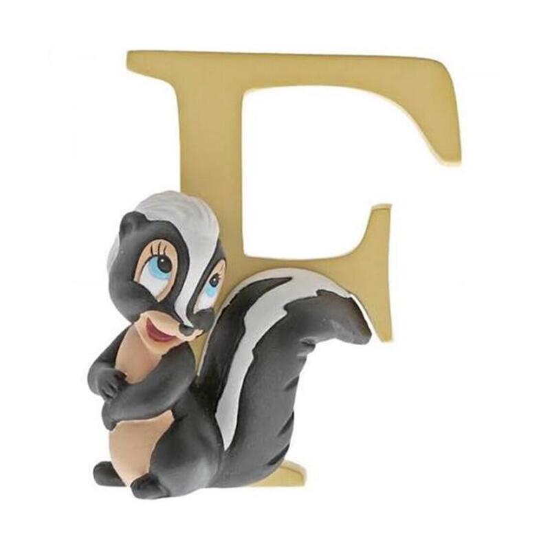 figura-enesco-disney-bambi-flor-letra-f