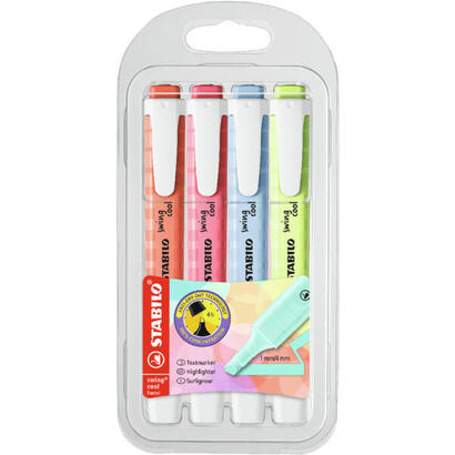 stabilo-swing-cool-pastel-marcador-fluorescente-surtidos-estuche-4u-