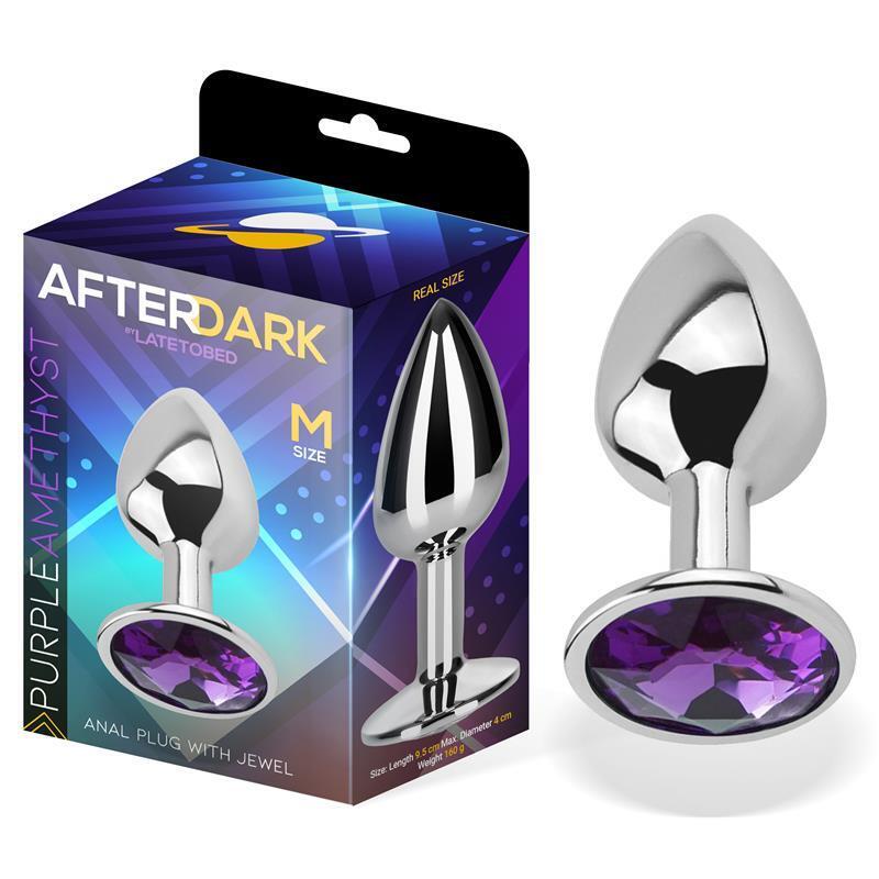 plug-anal-con-joya-purpura-amatista-talla-m-aluminio plug-anal-con-joya-purpura-amatista-talla-m-aluminio