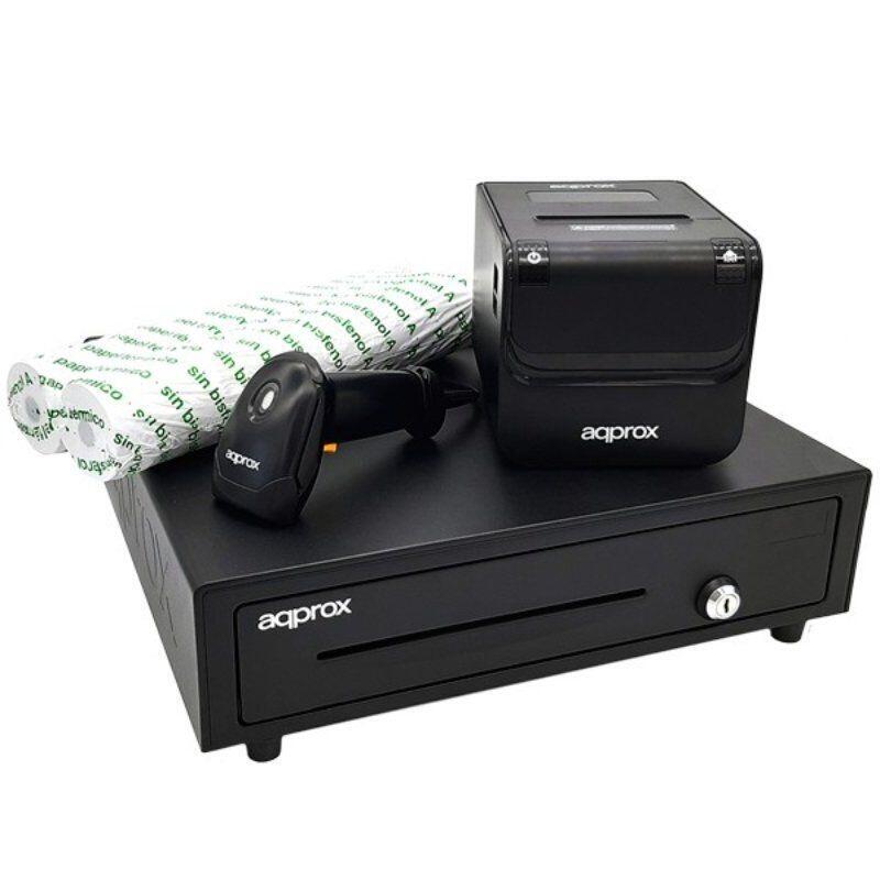 kit-tpv-approx-cajon-portamonedas-appcash01-negro-lectorscanner-appls02as-impresora-termica-apppos80amuse-pack-rollos-papel-cyt8