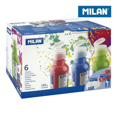 caja-6-botellas-125ml-de-tempera-colores-surtidos-milan