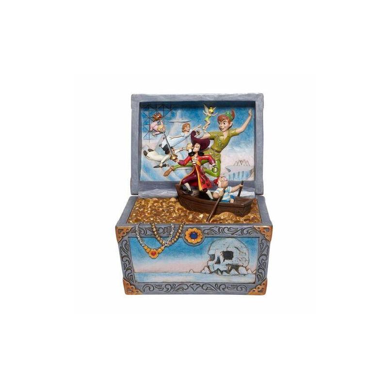 figura-enesco-disney-peter-pan-cofre-del-tesoro-peter-pan-garfio-compaia