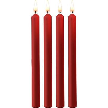 teasing-wax-velas-largas-parafina-4-pack-rojo