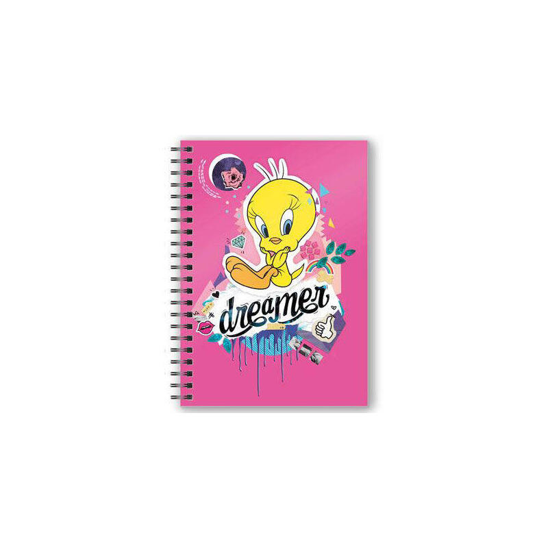 cuaderno-a5-3d-piolin-looney-tunes