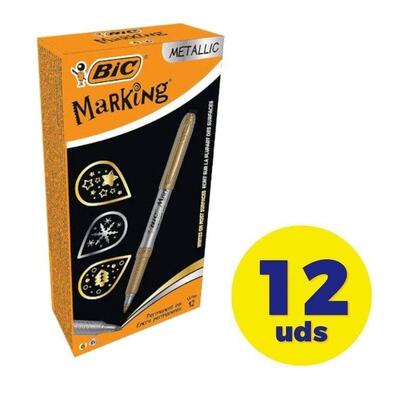 bic-marcador-marking-metalico-punta-18mm-color-oro-y-plata-caja-12u-