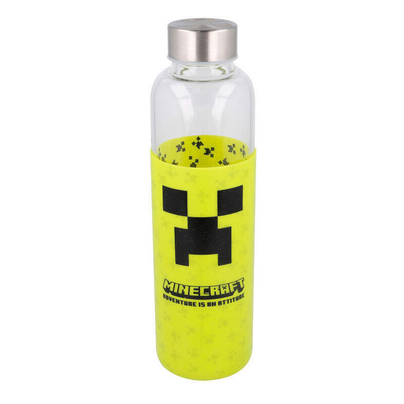 botella-cristal-minecraft-funda-silicona-585ml