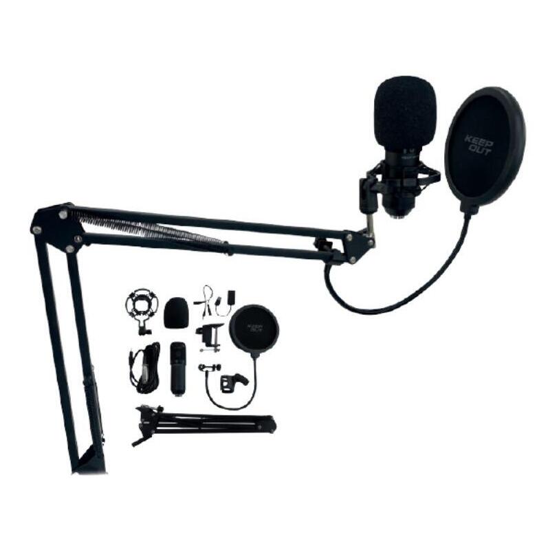 microfono-xlr-pro-kit-black-keepout-filtro-pop-brazo-giratorio-soporte-mesa