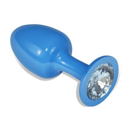 plug-anal-de-metal-azul-rosebud-con-joya-transparente