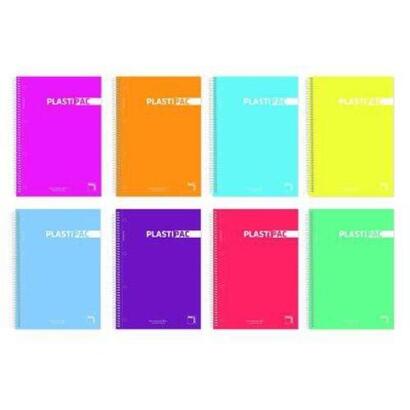 pacsa-cuaderno-plastipac-80-hojas-cuadricula-46-tapas-polipropileno-folio-90gr-colores-surtido-5u-