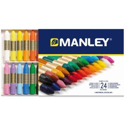 manley-estuche-de-24-ceras-60mm-colores-surtidos