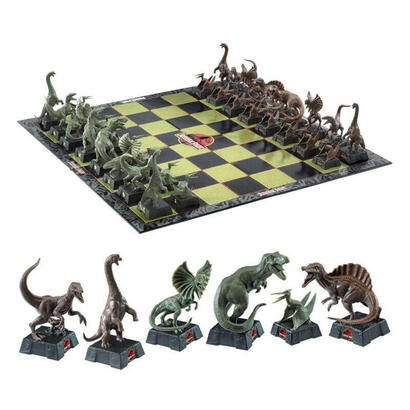 juego-ajedrez-dinosaurios-jurassic-park