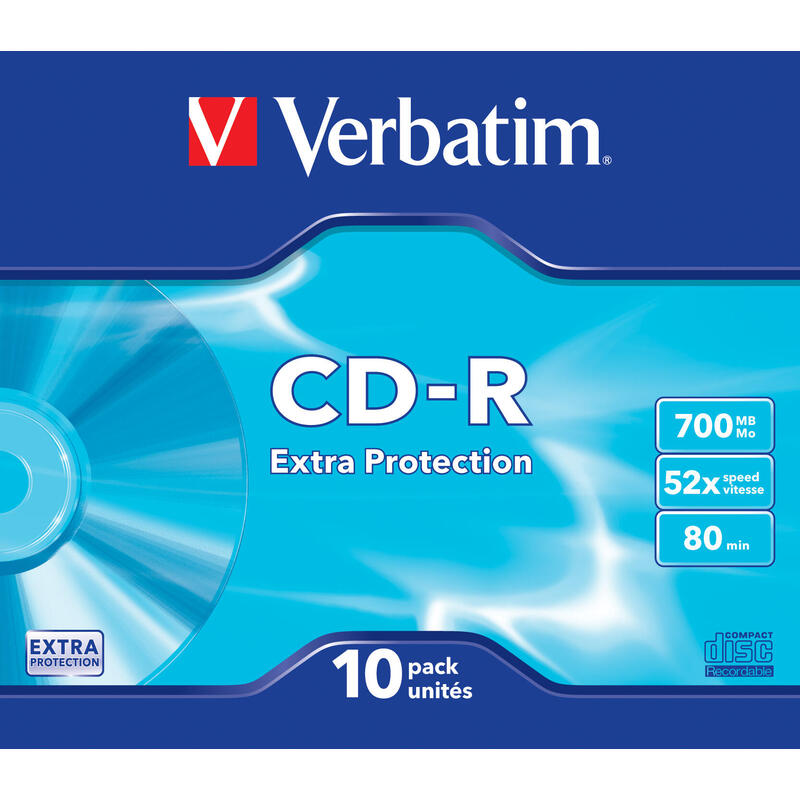 verbatim-cd-rom-datalife-52x-700mb-10-unidades-slim-extra-proteccion