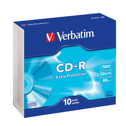 verbatim-cd-rom-datalife-52x-700mb-10-unidades-slim-extra-proteccion