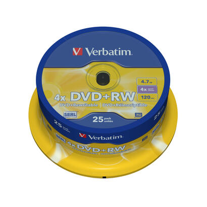 dvdrw-verbatim-47gb-25pcs-pack-4x-spindel-silver-retail