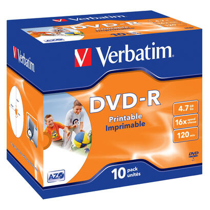 verbatim-dvd-r-imprimible-pack-10-uds-16x-jewel-case
