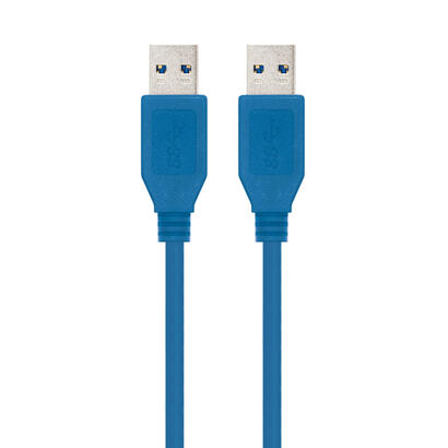 nanocable-cable-usb-30-tipo-am-am-azul-10-m
