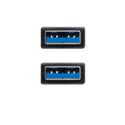 nanocable-cable-usb-30-tipo-aa-2m-mm-negro-10011002-bk
