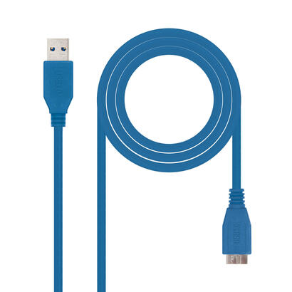 nanocable-cable-usb-a-30-macho-a-micro-usb-30-macho-2m-color-azul